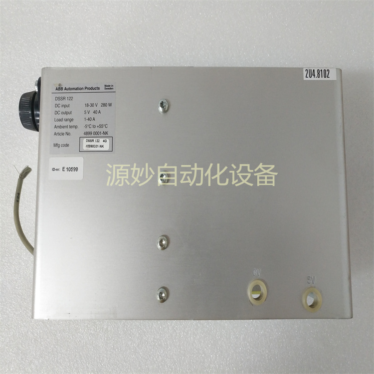 ABB 3BHE026284R0106 电源模块 库存 质保一年