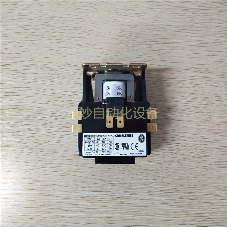 GE CR453CE2HBB 接触器，24 VDC 线圈，40 A，2 极 库存现货